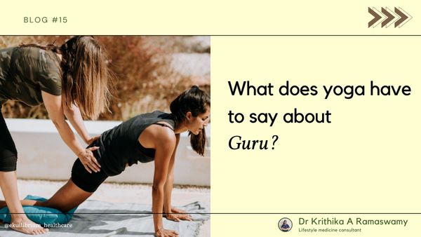 What does yoga have to say about "Guru"?